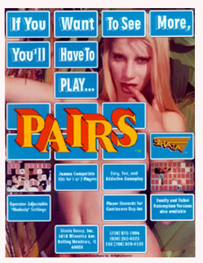 Pairs (V1.2, 09-30-94) MAME2003Plus Game Cover